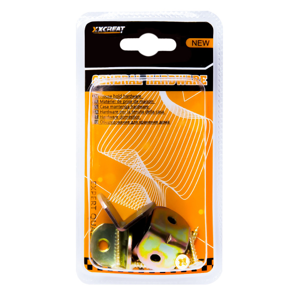 Крепежный уголок  20X20X20mm (блистер) Крепежный уголок  20X20X20mm (блистер)