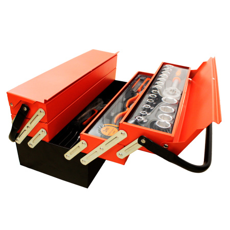 Набор инструментов 85 предметов в металическом кейсе PRC