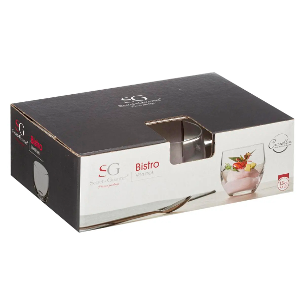 Салатник  SG BISTRO 130 мл стекло 118553