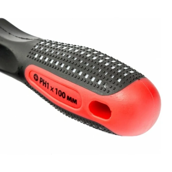 Отвертка Matrix Fusion Ph1 х 100мм CrV 3-х компонентная рукоятка anti slip