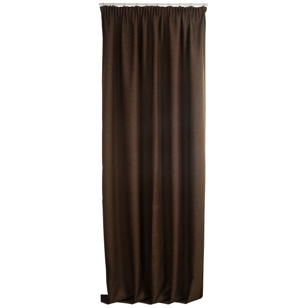 Штора портьерная блэкаут "Dimaut" 200х270 см коричневый 111011630