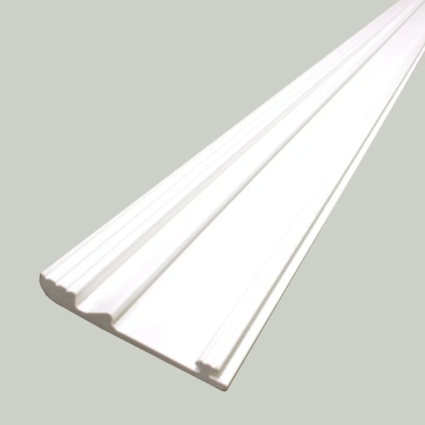 Плинтус напольный ударопрочный UHD 11/100 С белый, L2.4м/ ТМ Unica/ (в коробке 10шт)