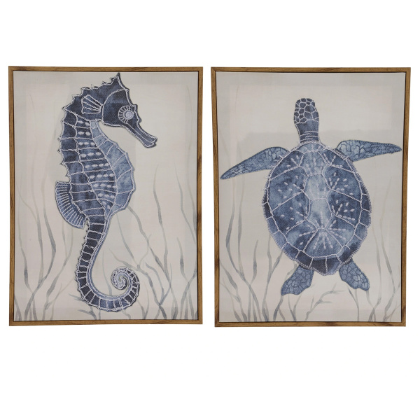 Картина Морские обитатели 30х40 см 2 вида в ассортименте 870833 Kmg