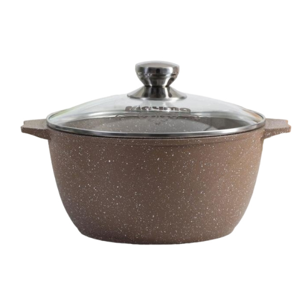 Кастрюля Мечта Гранит 4 л а/п Brown ст/кр 44806