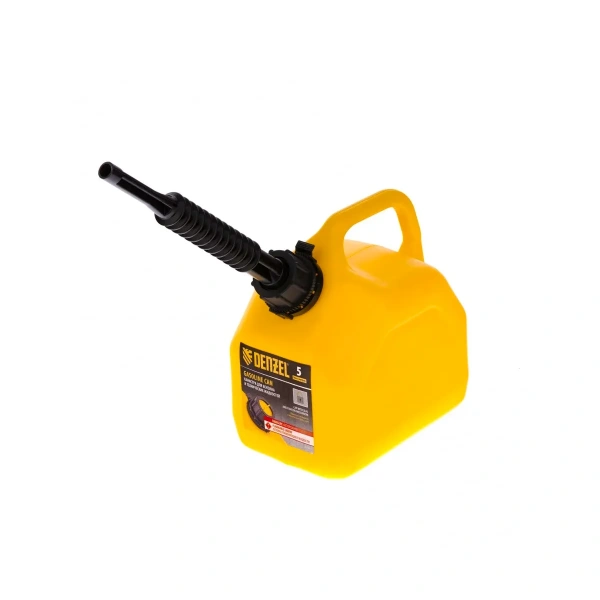Канистра для ГСМ, премиум, 5л // DENZEL Канистра для ГСМ, премиум, 5л // DENZEL