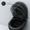 Унитаз подвесной AM.PM C701700MBSC Spirit V2.0  FlashClean с сиденьем микролифт, черн мат,