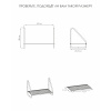 Полка настенная ЗМИ Барселона 11 Графит