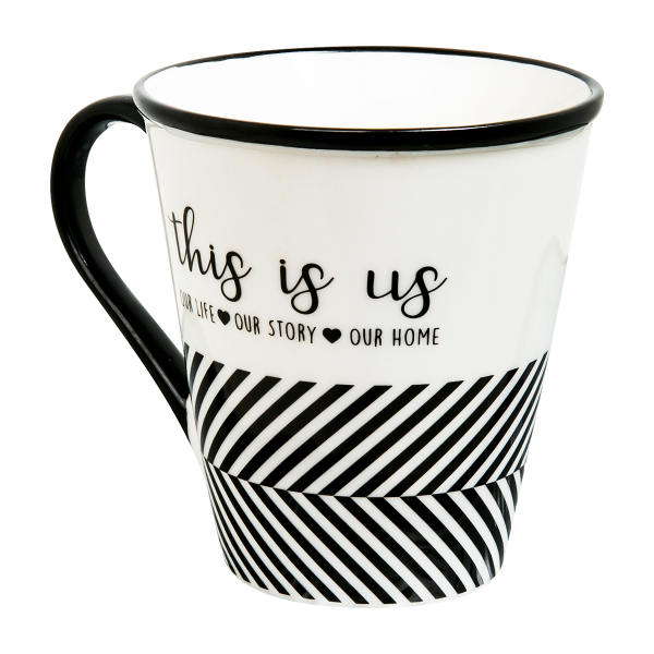 Кружка керамическая 400 мл 4 диз в ассортименте SDM046-3399 PRC