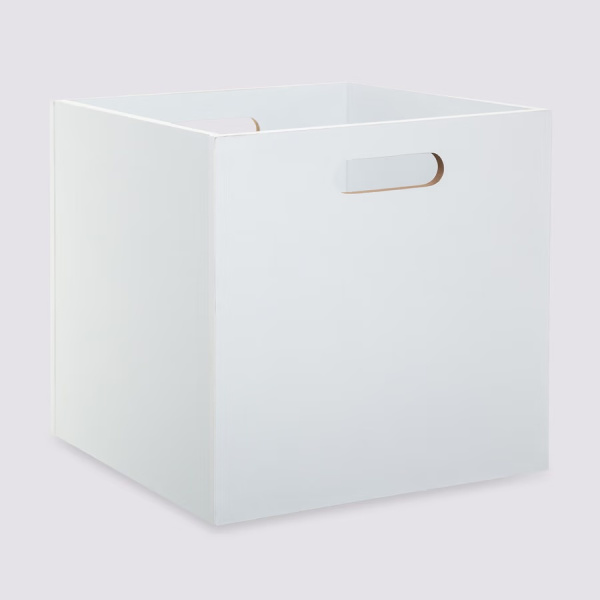 Ящик для хранения 5Five L 31х31 см МДФ белый 160403C