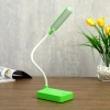 Лампа настольная 79956/1 LED 2Вт USB батарейки 3АА зеленый 10х7х37 см   4734821
