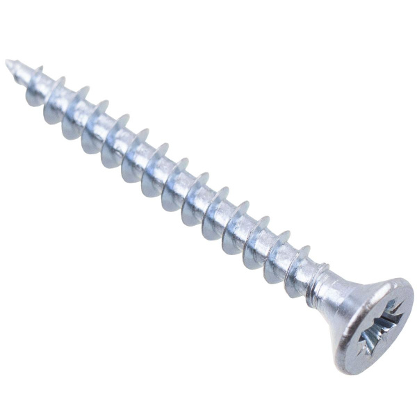 Саморезы универсальные 4,0x35 (белый цинк 16 шт)