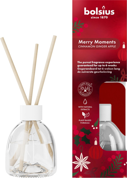 Аромадиффузор Bolsius 60 мл Merry Moments , Red