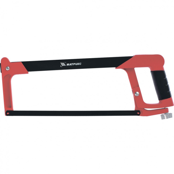 Ножовка по металлу, 300 мм, биметаллическое полотно, обрезиненная рукоятка// Matrix