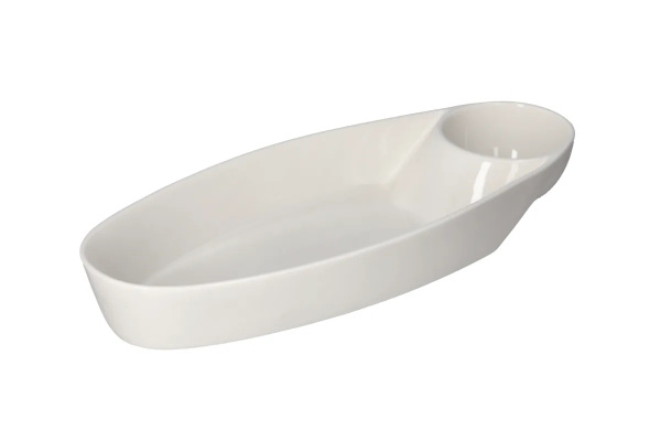 Тарелка для сервировки DH 38,7х15,5 см фарфор CPK-041