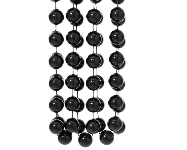 Гирлянда из бусин декоративных black 2,7 м 1839 Kmg