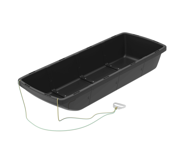 Сани-волокуши универсальные «Гигант» с ручкой (4 сегмента) (1560*600*260мм)