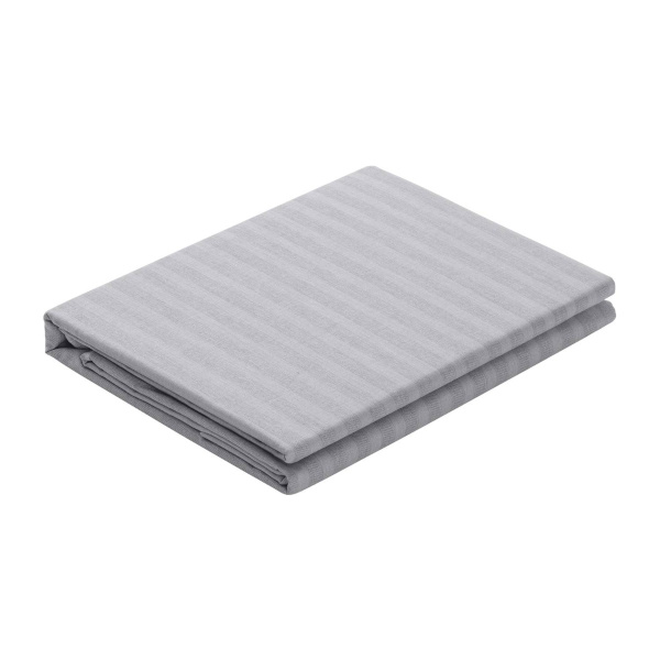 Простыня Волшебная Ночь Gray Cloud евро 220х240 см поплин