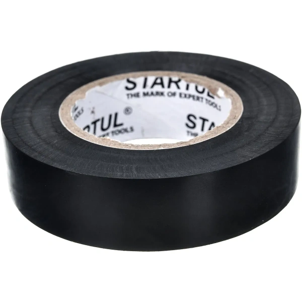 Изолента ПВХ 18ммх20м черная STARTUL PROFI (ST9046-1), арт.ST9046-1