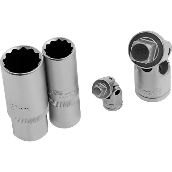 Набор инструментов 76 предметов 12 гранные головки // STELS (Арт. 14116)