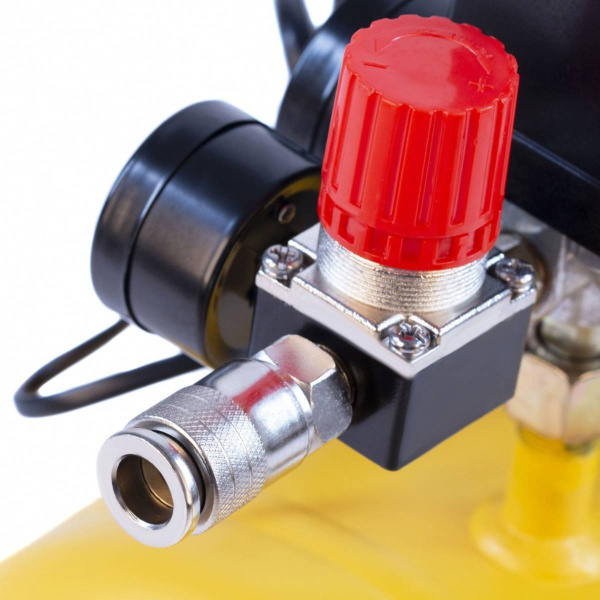 Компрессор DLS950/24 безмаслянный малошумный 950 Вт, 165 л/мин,ресивер 24 л// Denzel