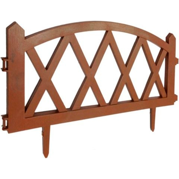 Заборчик декоративный 3,0м 5 секций Штакетник АП 113