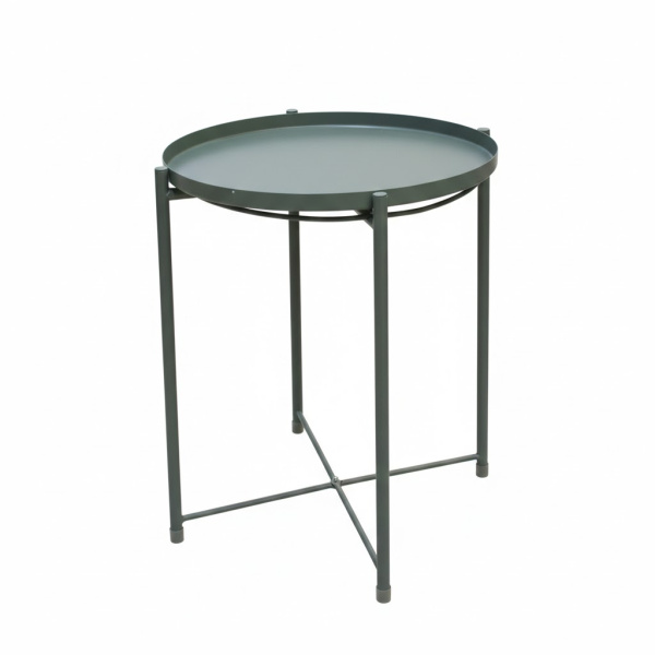 Столик-поднос журнальный 42х42х51 см зеленый LFX-9 CN