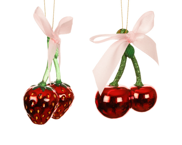 Украшение подвесное Ягодки 2 вида в ассортименте 125526 Kmg