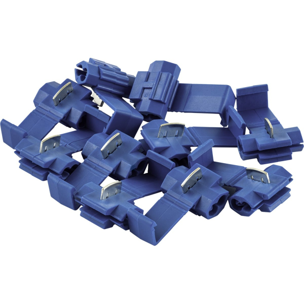 Ответвитель ОВ-2 1,0-2,5 мм2 синий, 10 шт./уп., duwi 26640 2