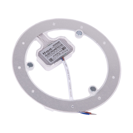 Светильник-модуль светодиодный с драйвером, ULE-Q930-18W/4000K IP40 CLEAR, 220В, диаметр 155мм. Белы