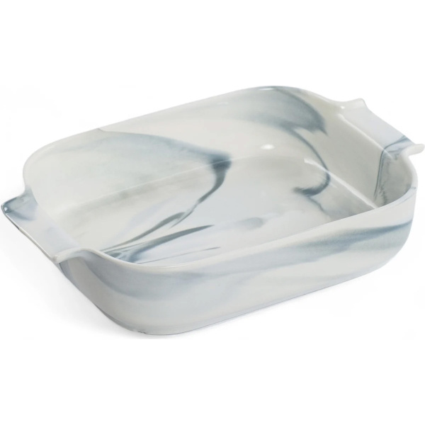 Форма для запекания фарфоровая MARBLE 29х18х6см прямоугольная ABM058