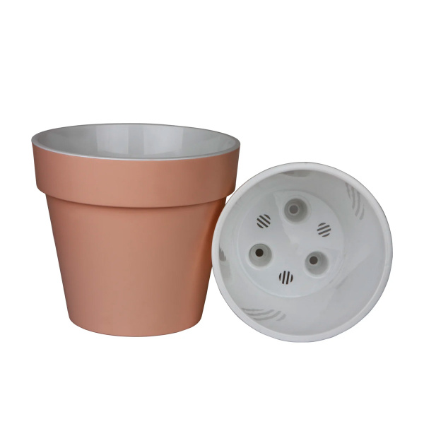 Горшок пластиковый с вкладкой Протея Фрапе ПР30-90 d.30 h.29