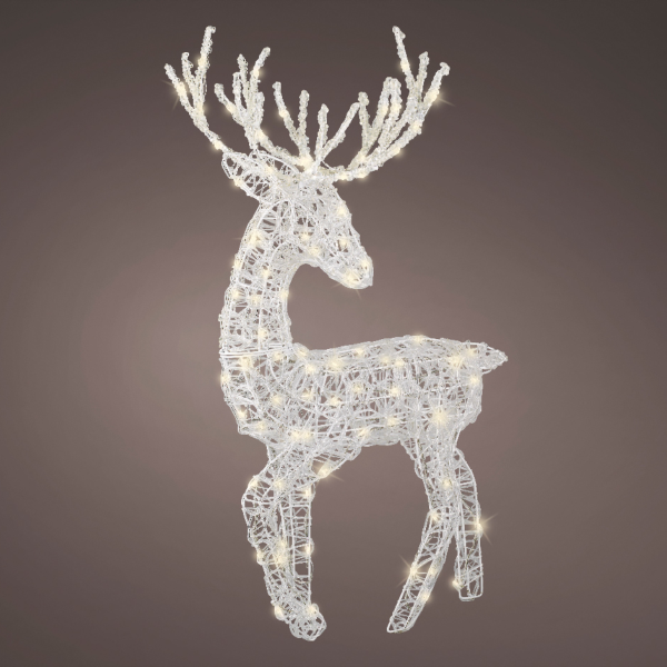 Фигурка новогодняя светодиодная Kaemingk Олень 94 см 491369