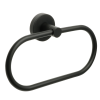 Полотенцедержатель кольцо FIXSEN "COMFORT BLACK" черный FX-86011