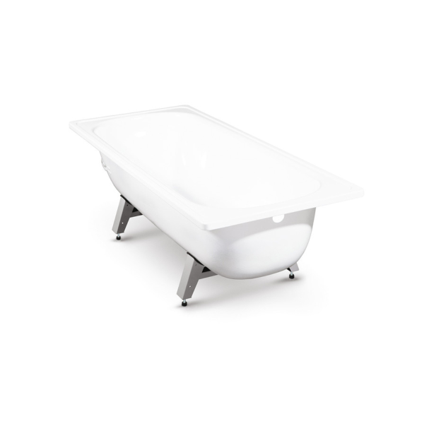 Ванна стальная ANTIKA 105*65*35,5 (белая орхидея), с опорной подставкой, без ранта. Ванна стальная ANTIKA 105*65*35,5 (белая орхидея), с опорной подставкой, без ранта.
