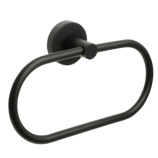 Полотенцедержатель кольцо FIXSEN "COMFORT BLACK" черный FX-86011 Полотенцедержатель кольцо FIXSEN "COMFORT BLACK" черный FX-86011