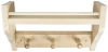 Полка с вешалкой 3 рожка, липа СК (М-48) 31414
