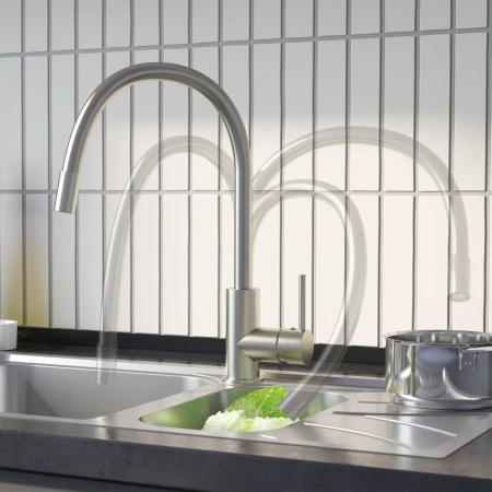 Смеситель д/к Iddis Kitchen 360,сатин,K36BNJ0i05