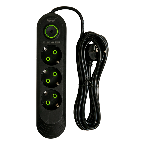 Удлинитель F03-3 (3м черный)