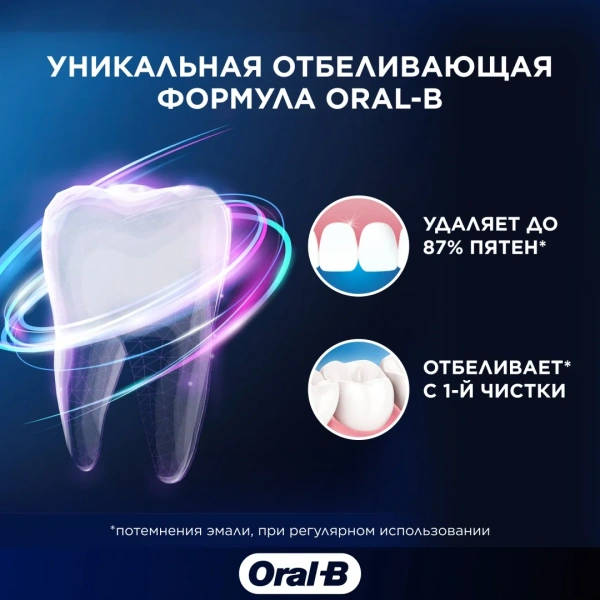 Паста зубная Oral-B Pro-3D White с древесным углем 75мл