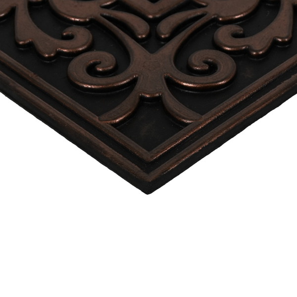 Коврик придверный 45*75 см, медь, "Ключ"  VORTEX /10