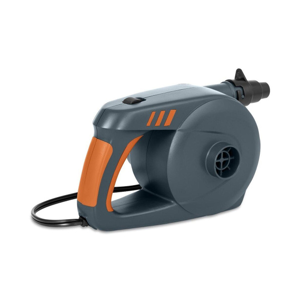 Насос электрический PowerGrip DC Air Pump (12В), BESTWAY, 62164, Пластик/металл, 680 л/мин, 3 насадк