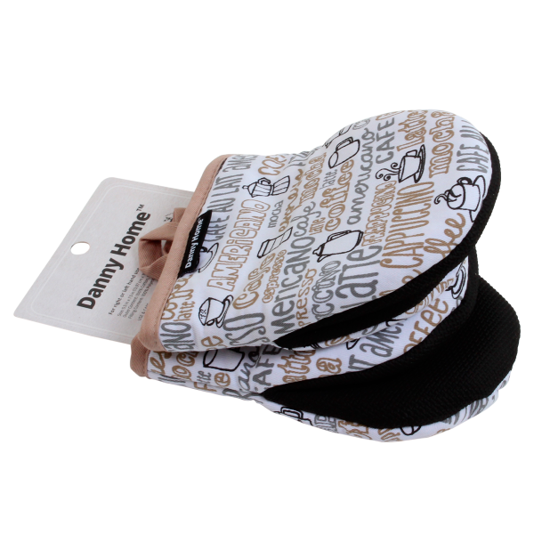 Набор кухонных руковиц Danny Home Кофе 2шт 14х19см