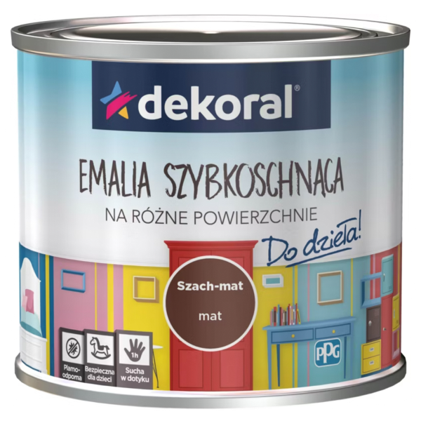 Эмаль Express Top WB Trim  brown matt 0,5