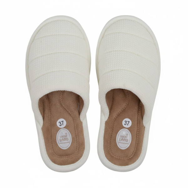 Тапочки LuckyLand домашние женские р-р 36-41 в ассортименте 5108 W-CH-C