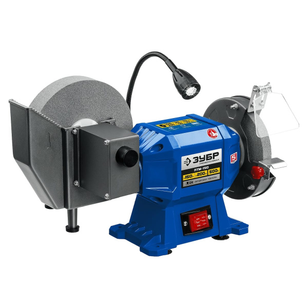 Заточной станок ЗУБР ПТМ-150  для мокрого и сухого шлифования