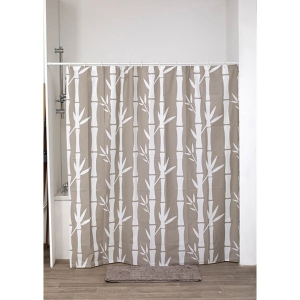Штора для ванной комнаты Tendance BAHIA 180х180 см кольца в комплекте PEVA 1103604