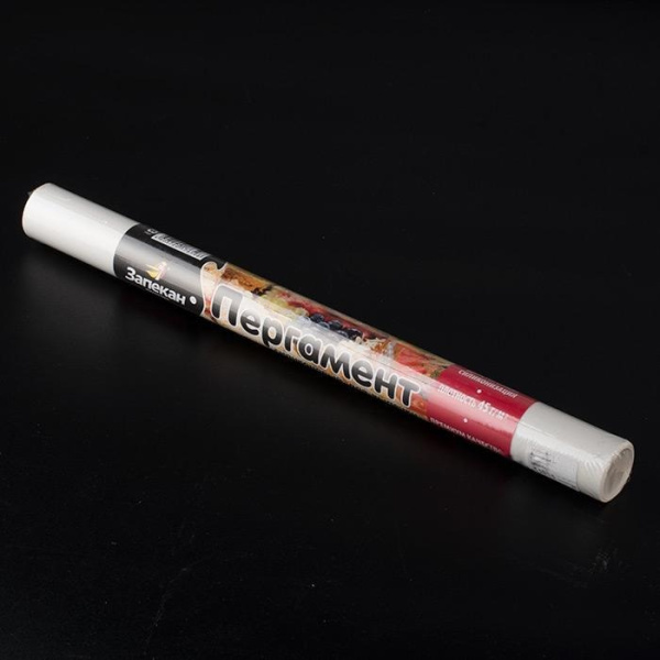 Пергамент для выпекания ЗАПЕКАН 38см*6м с силиконовым покрытием 55995