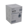 Набор для ванной комнаты Bathlux Matt Gray (ведро, дозатор, 2 стакана, мыльница, гарнитур для туалет