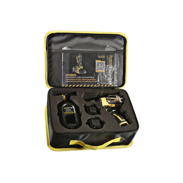 Дрель акк б/щ Hanskonner PLATINUM, HCD1645BLC, 14, 4В, 45Нм, 2х2.0Ач, 10мм, сумка-кейс