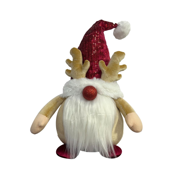 Фигура новогодняя декоративная MAGIC TIME Гном 18,5x27,5x40 см 92341